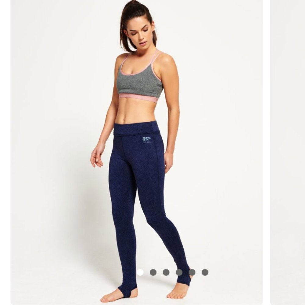 Brand New Super Dry Studio Sport Women's Stirrup Leggings Tights